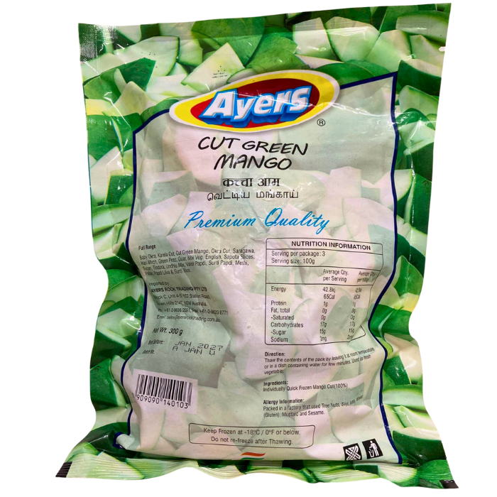 CUT GREEN MANGO