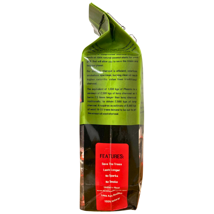 PILLOW SHAPED CHARCOAL