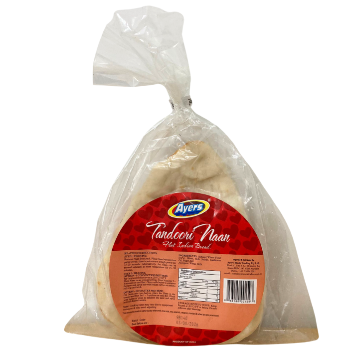 TANDOORI NAAN 4PCS