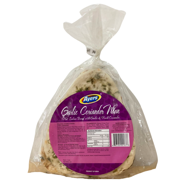 GARLIC CORIANDER NAAN 4PCS