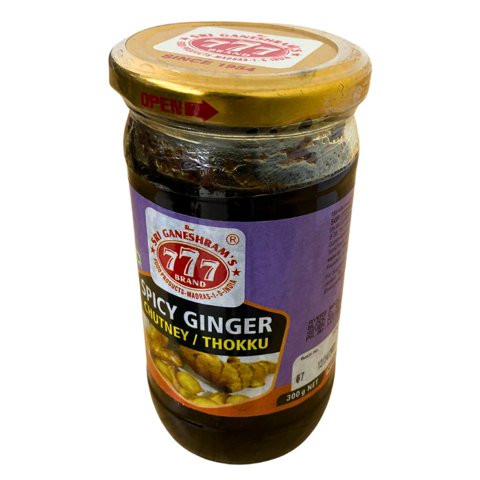 SPICY GINGER CHUTNEY/THOKKU