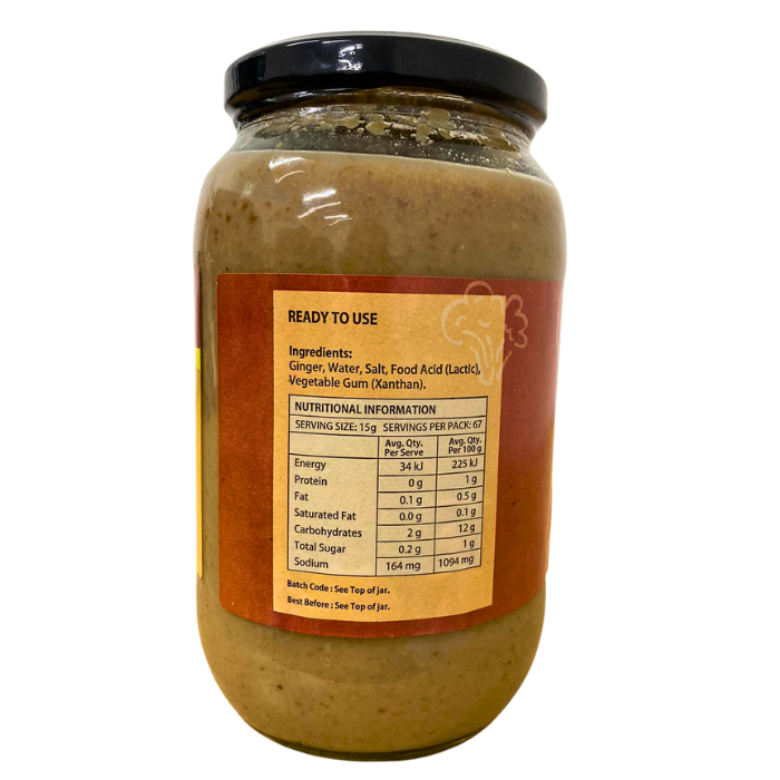 CRUSHED GINGER PASTE