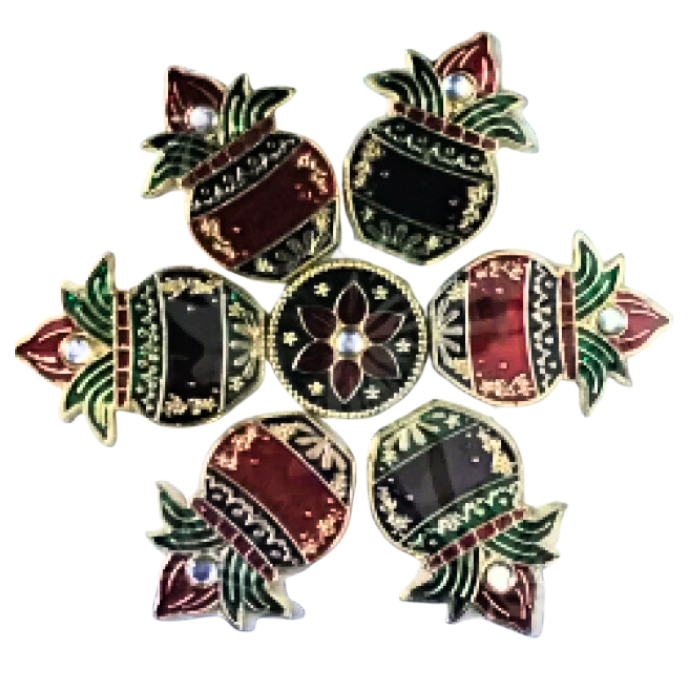 ACRYLIC RANGOLI 611 (8 X 8 INCH)