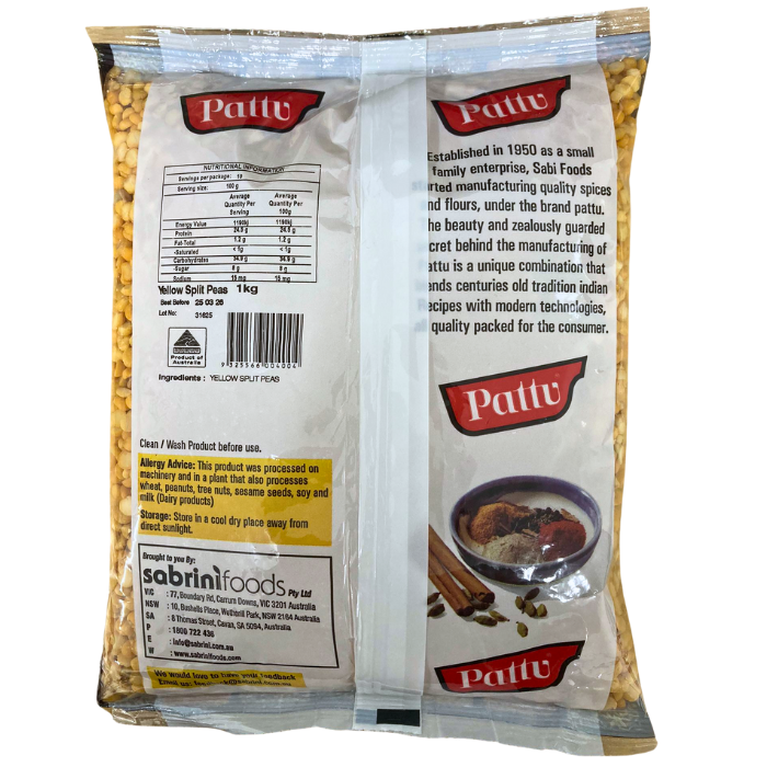 YELLOW SPLIT PEA