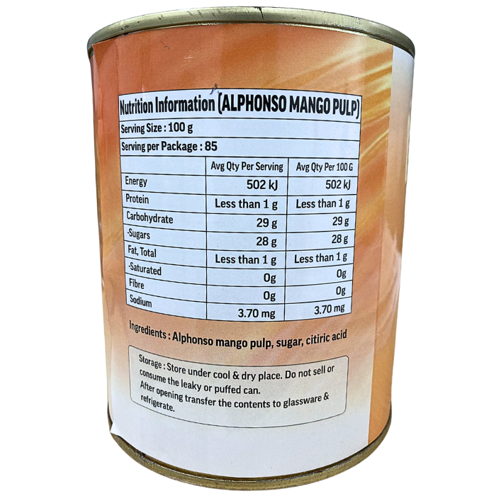 ALPHANZO MANGO PULP