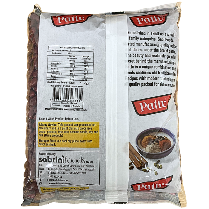 RED KIDNEY BEANS DARK