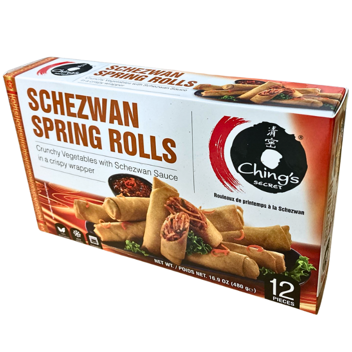 SCHEZWAN SPRING ROLLS