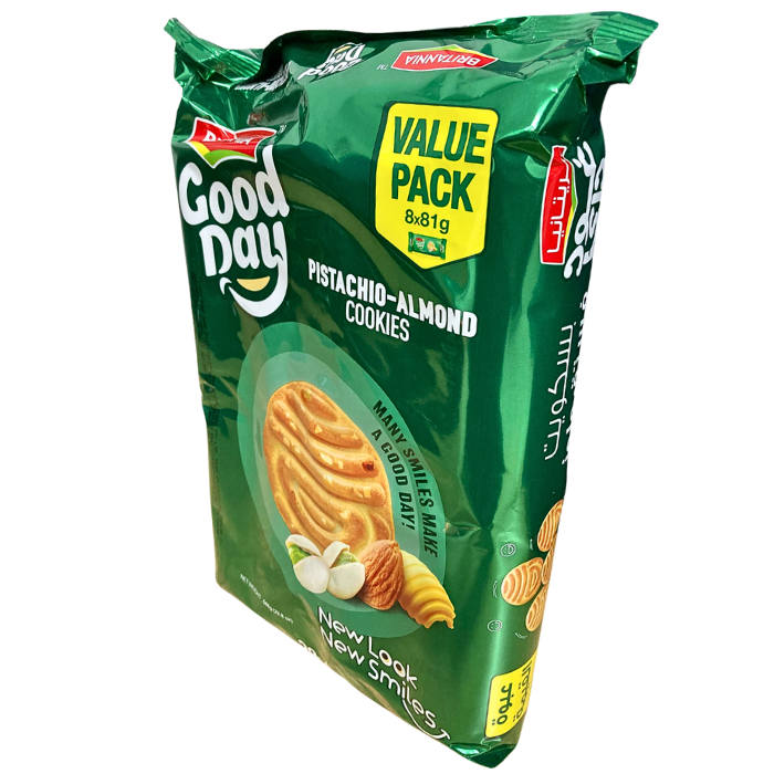 GOOD DAY PISTACHIO ALMOND COOKIES