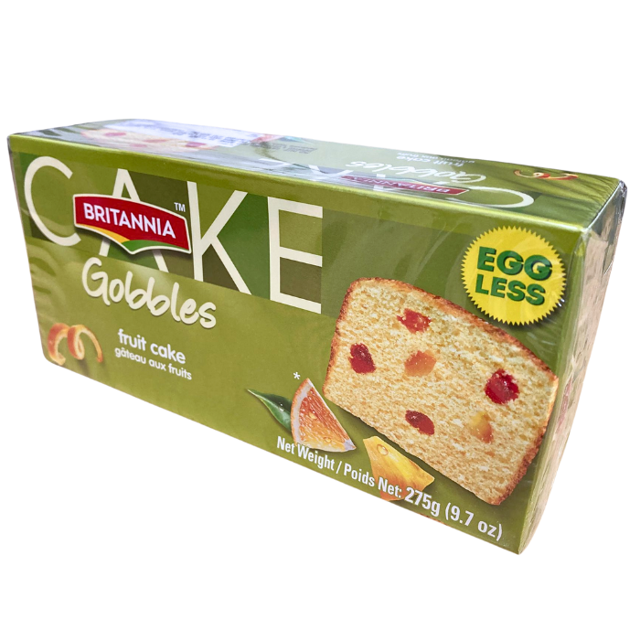 GOBBLES FRUIT CAKE EGGLESS