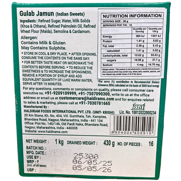 GULAB JAMUN