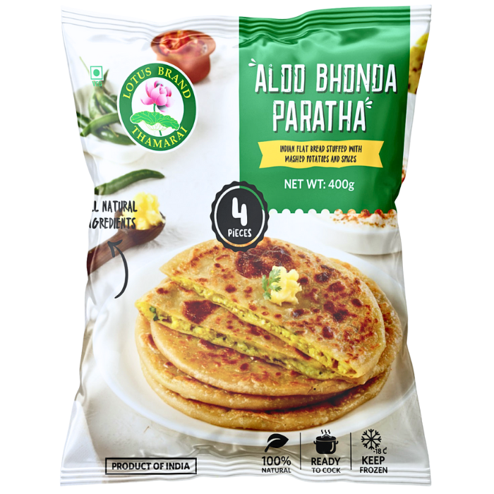 ALOO BHONDA PARATHA 4PCS