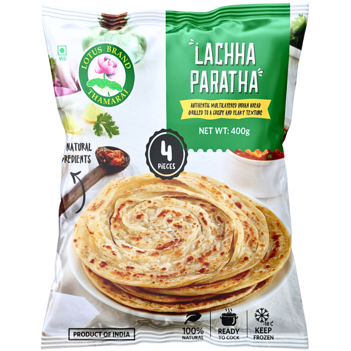 LACHHA PARATHA 4PCS