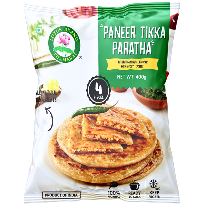 PANEER TIKKA PARATHA 4PCS