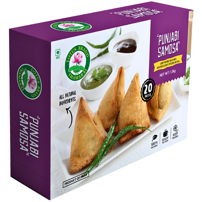 PUNJABI SAMOSA 75G 20PCS