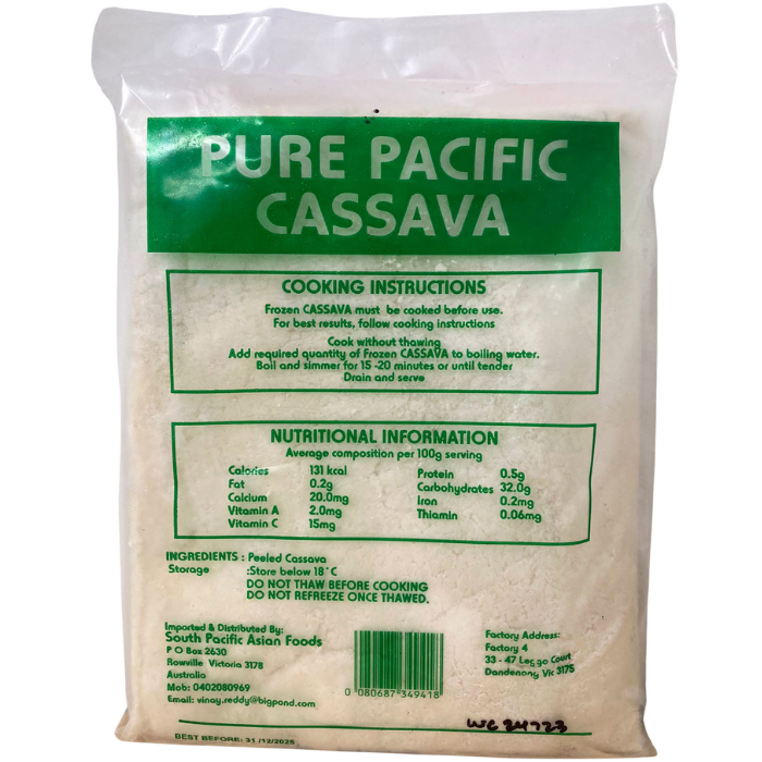 VINAY'S-WHITE GRATED CASSAVA FIJI-1KG-FVVWGC1 – Lotus Food Stores Pty Ltd