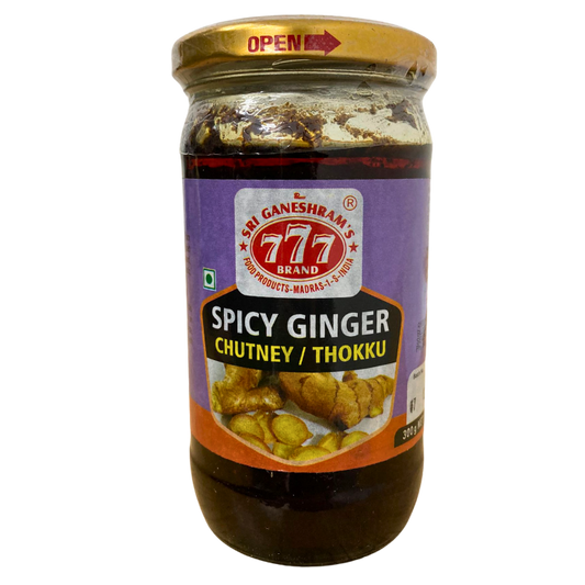 SPICY GINGER CHUTNEY/THOKKU