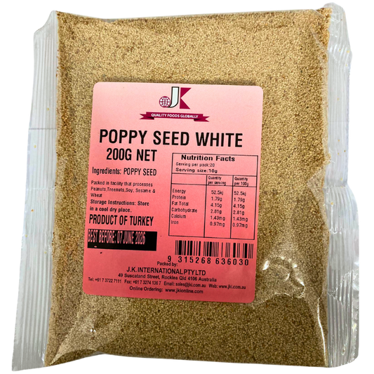 POPPY SEED WHITE