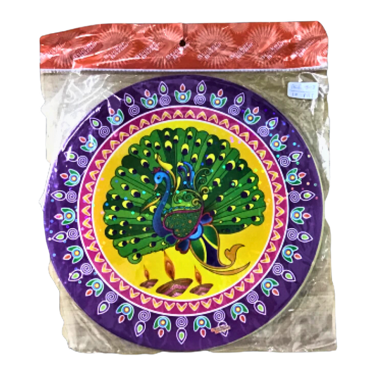 RANGOLI STICKER ROUND 508 (9 INCH)