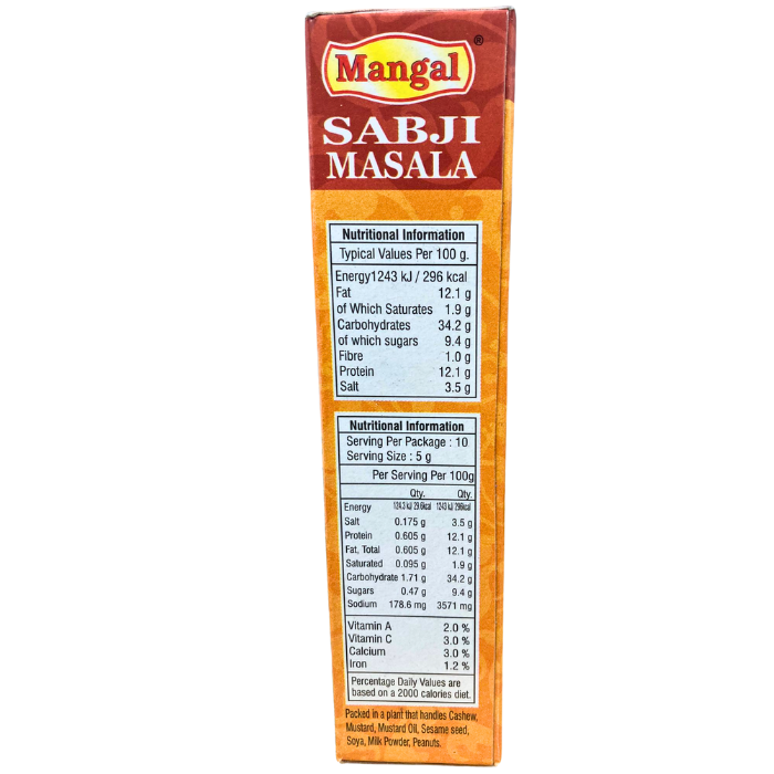 SABJI MASALA