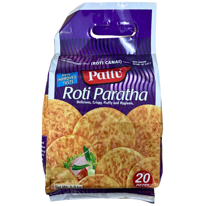 Patton Roti Pattu Roti Paratha 1.3kg 20pcs in Sydney | Buy Family Pack Online ...