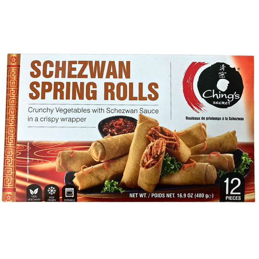 SCHEZWAN SPRING ROLLS