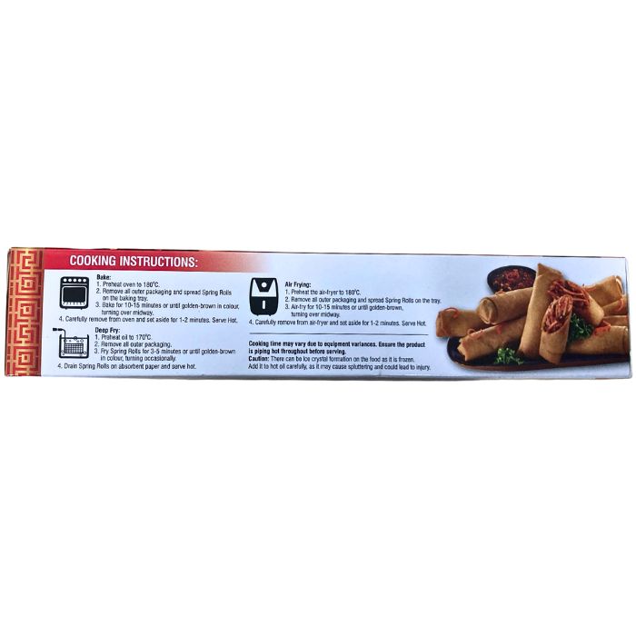 SCHEZWAN SPRING ROLLS