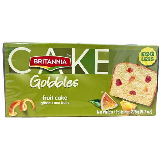 GOBBLES FRUIT CAKE EGGLESS