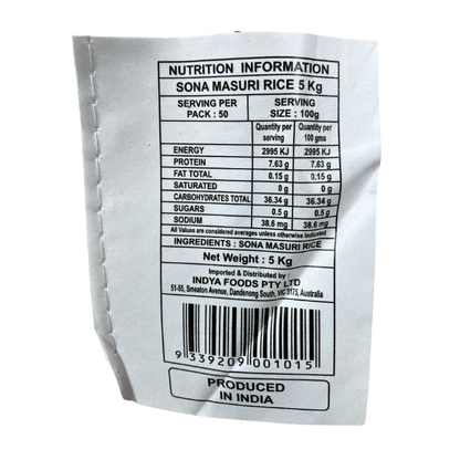 SONA MASURI RICE