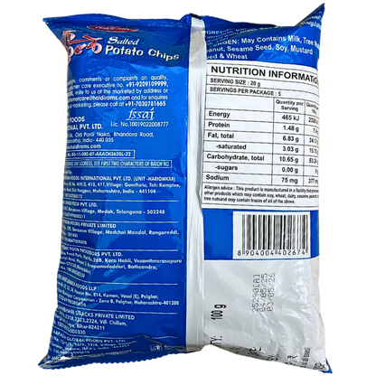 HALKE FULKE SALTED POTATO CHIPS