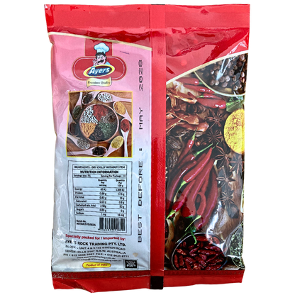 DRIED WHOLE CHILLI WITHOUT STEM