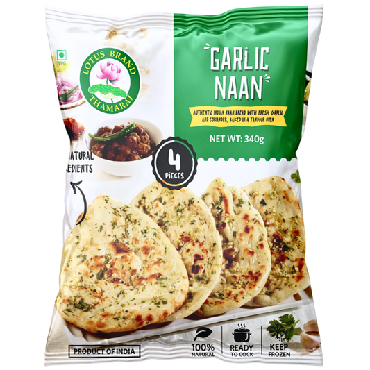 TANDOORI GARLIC NAAN 4PCS