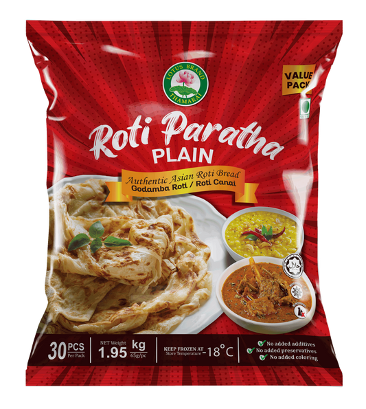 ROTI PARATHA PLAIN 30PCS