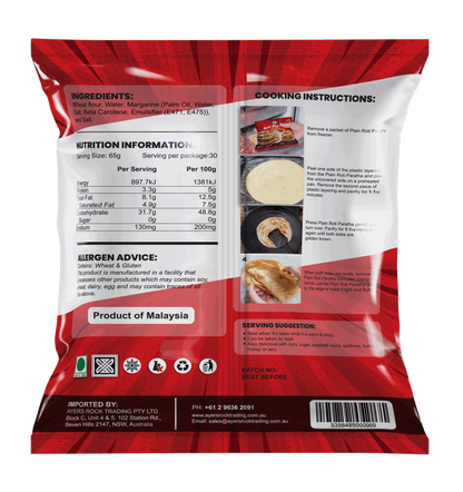 ROTI PARATHA PLAIN 30PCS