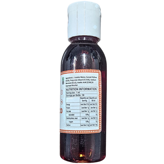 ORANGE FOOD LIQUID COLOUR