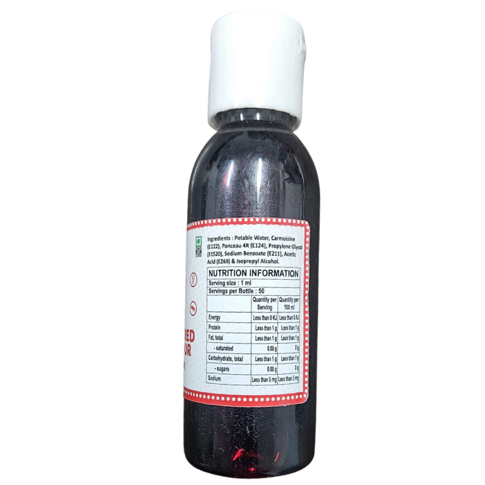 RASBERRY RED FOOD LIQUID COLOUR