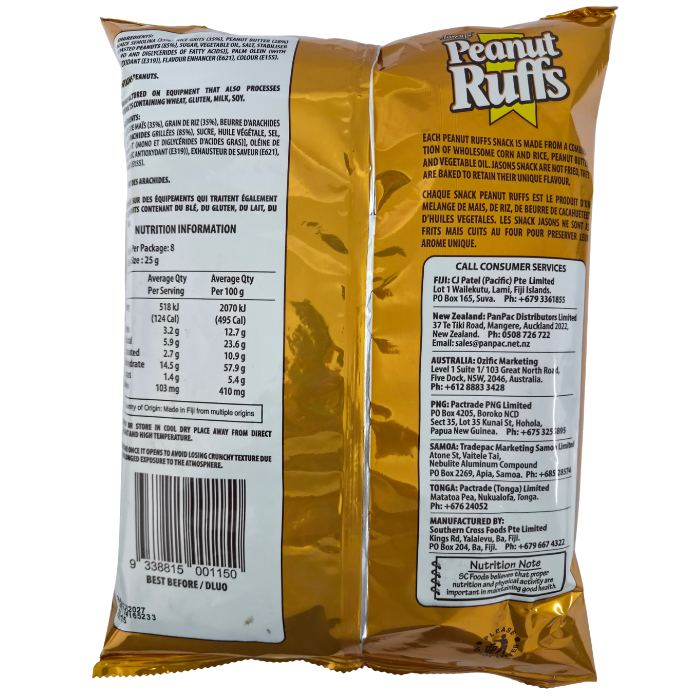 PEANUT RUFFS