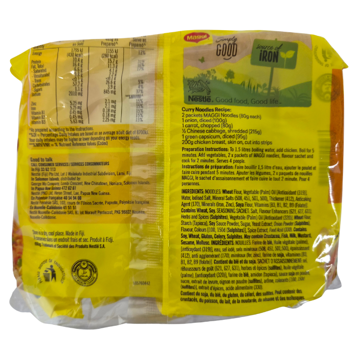 CURRY FLAVOUR NOODLES