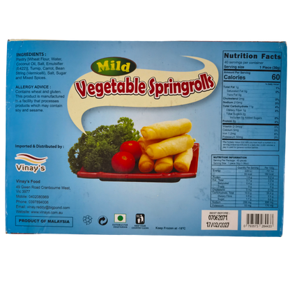VEGETABLE SPRINGROLL